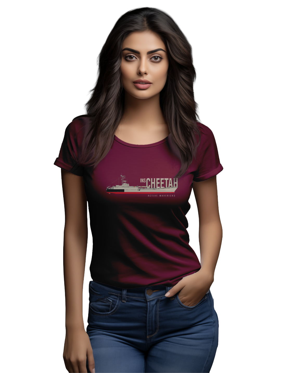 Womens INS Cheetah T-Shirt