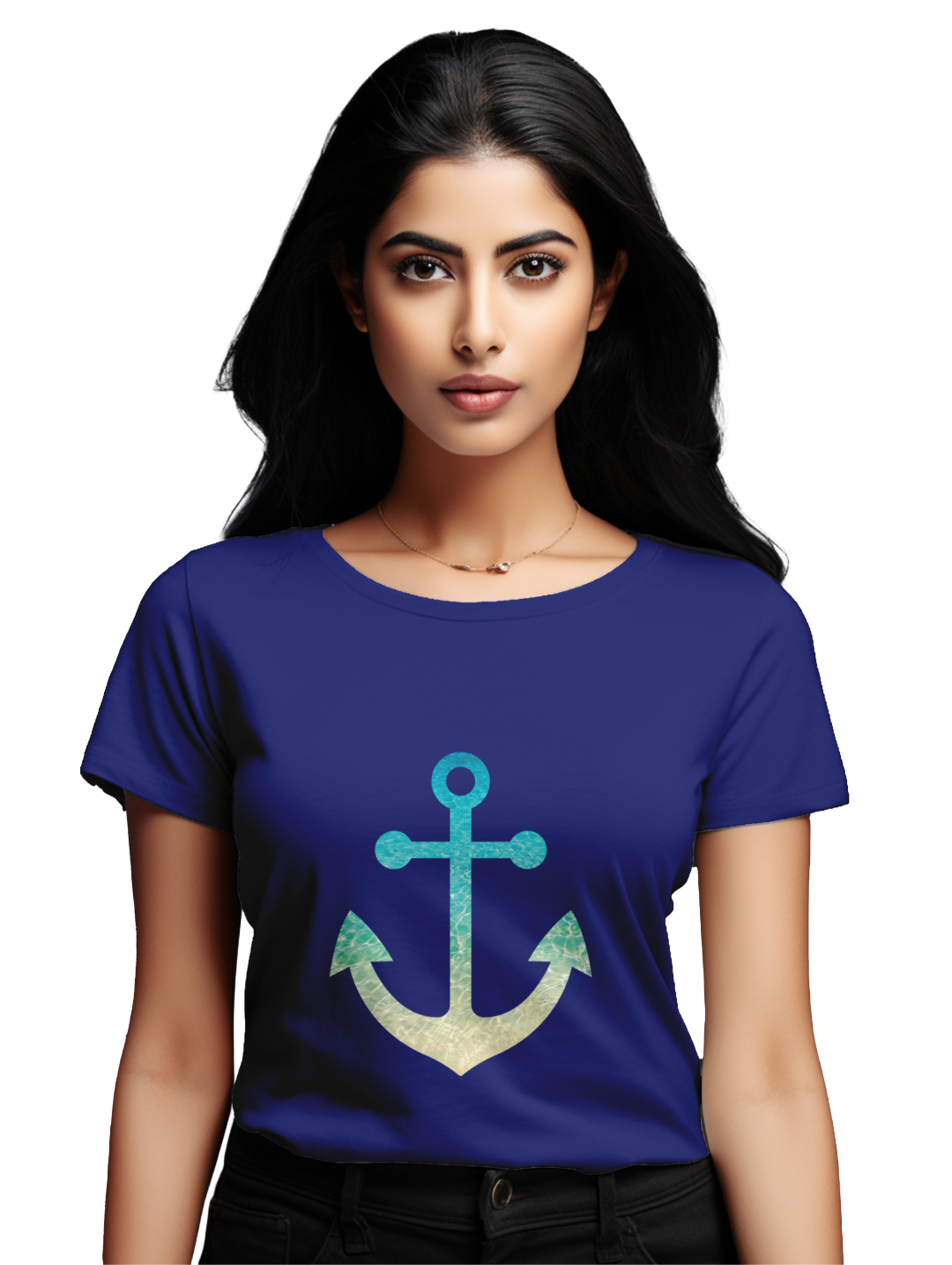 Womens Anchored in Duty T-Shirt