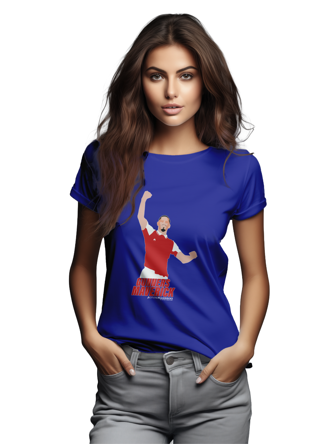 Women's Gunner's Center Back T-Shirt