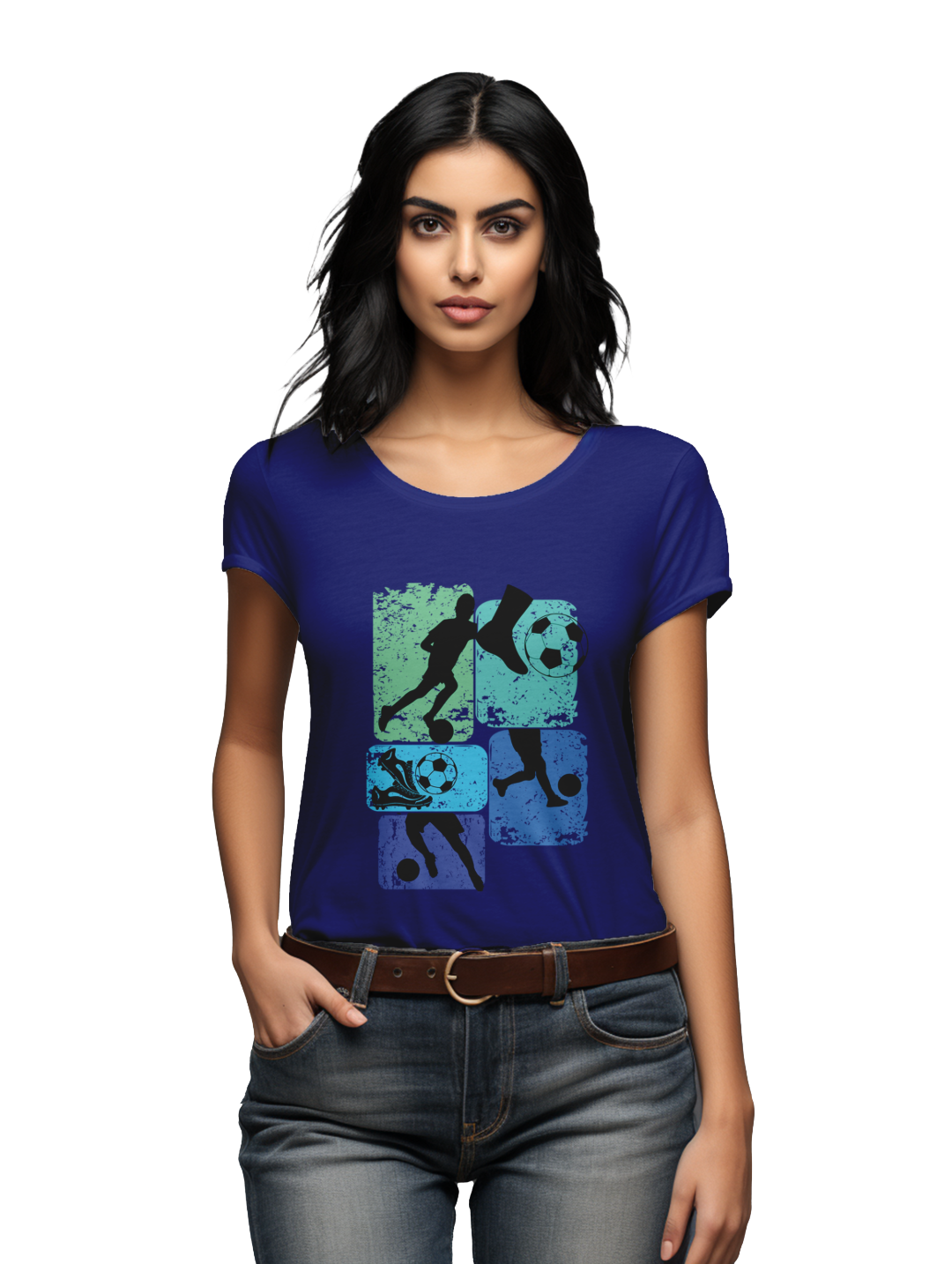 Women's Football T-Shirt