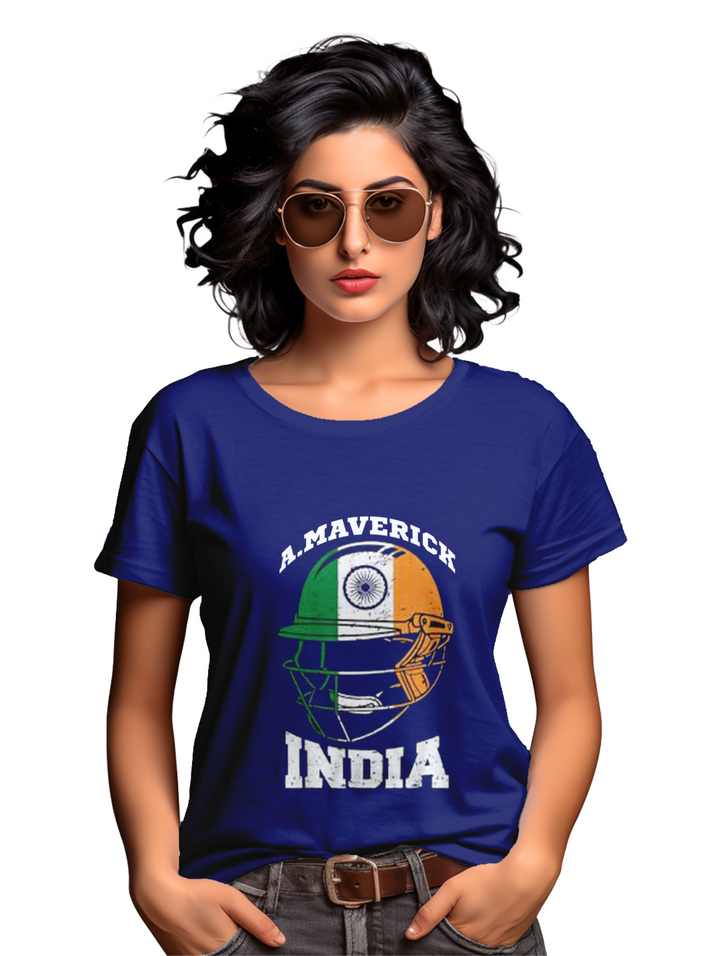 Cricket Crest: Where Passion Meets Style Women's T-shirt