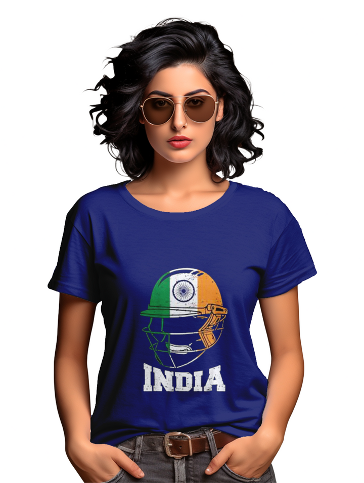 Cricket__Crest: Where Passion Meets Style Women's T-shirt