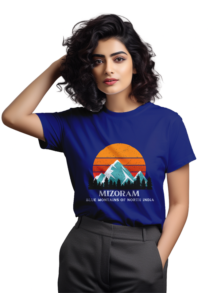 Women's Mizoram Blue Mountains T-Shirt