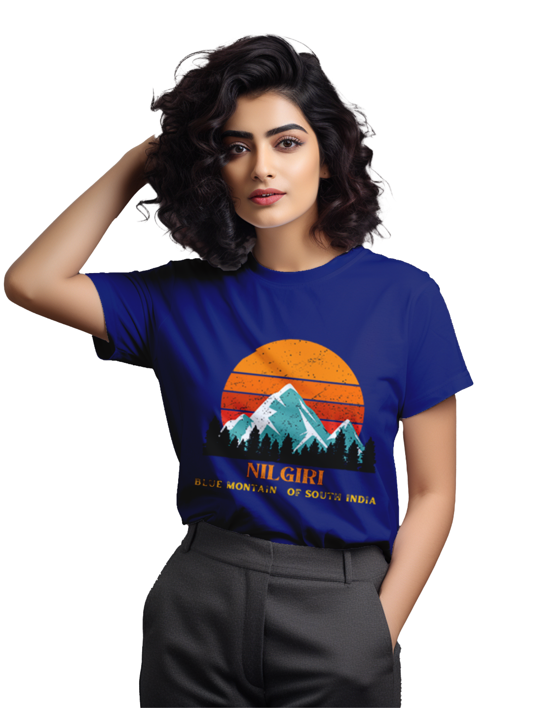 Women's Nilgiri Blue Mountains T-Shirt