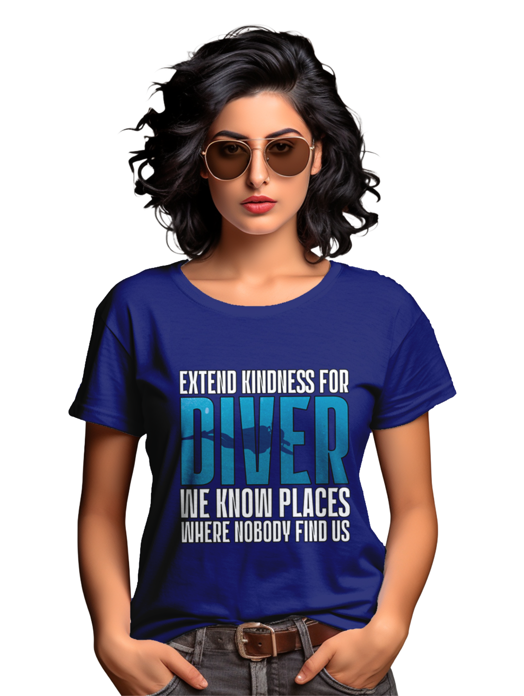 Women's Scuba Diver T-Shirt
