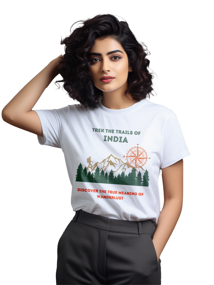 Women's Trek the trails of India T-Shirt
