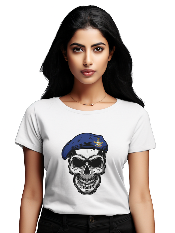 Women's Soldier Skull T-shirt