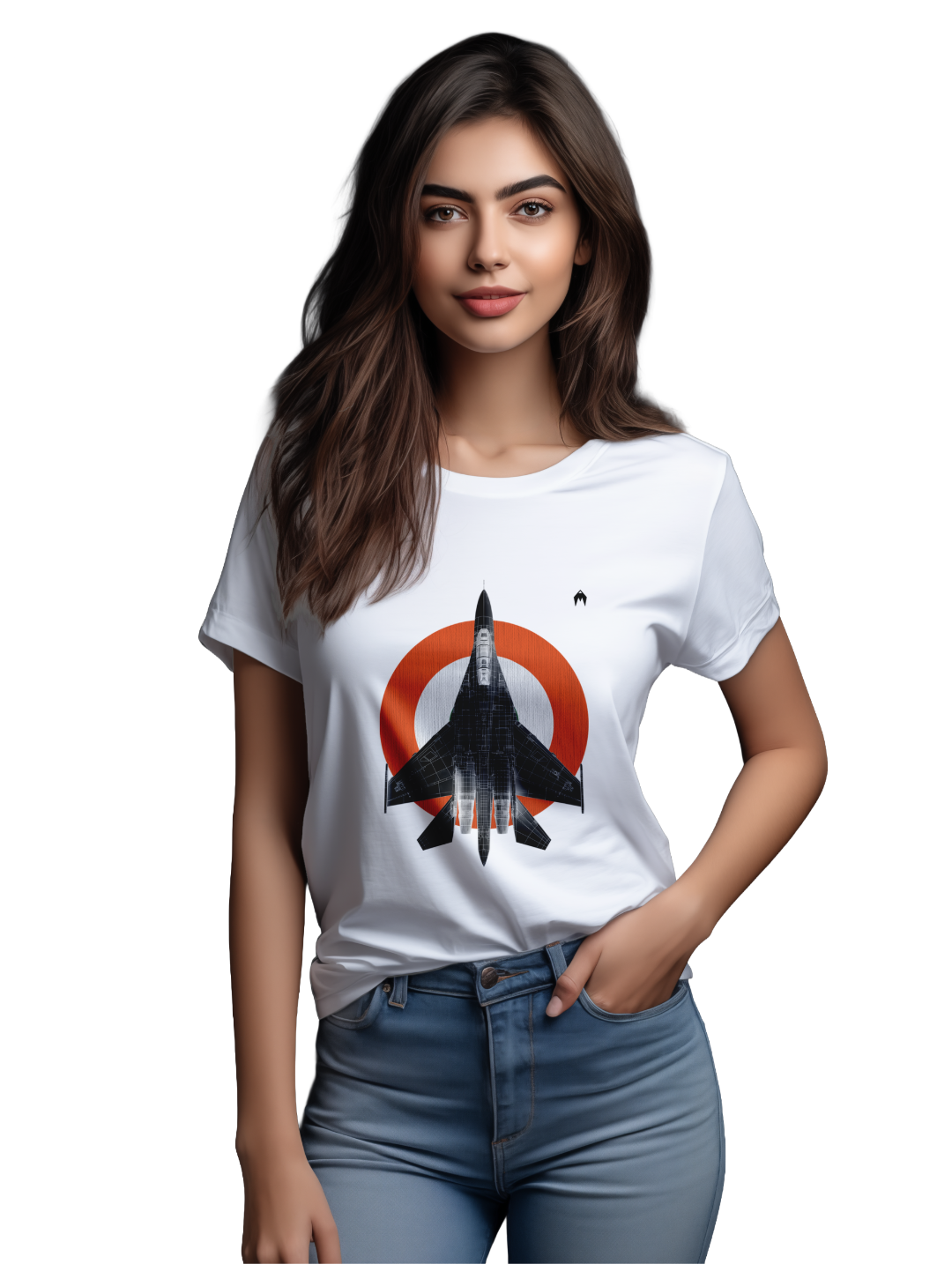 Women's Sukhoi’s Supremacy – The IAF’s Formidable Falcon T-shirt