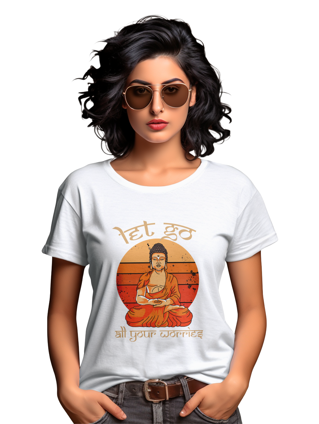 Women's Let go all your worries T-shirt