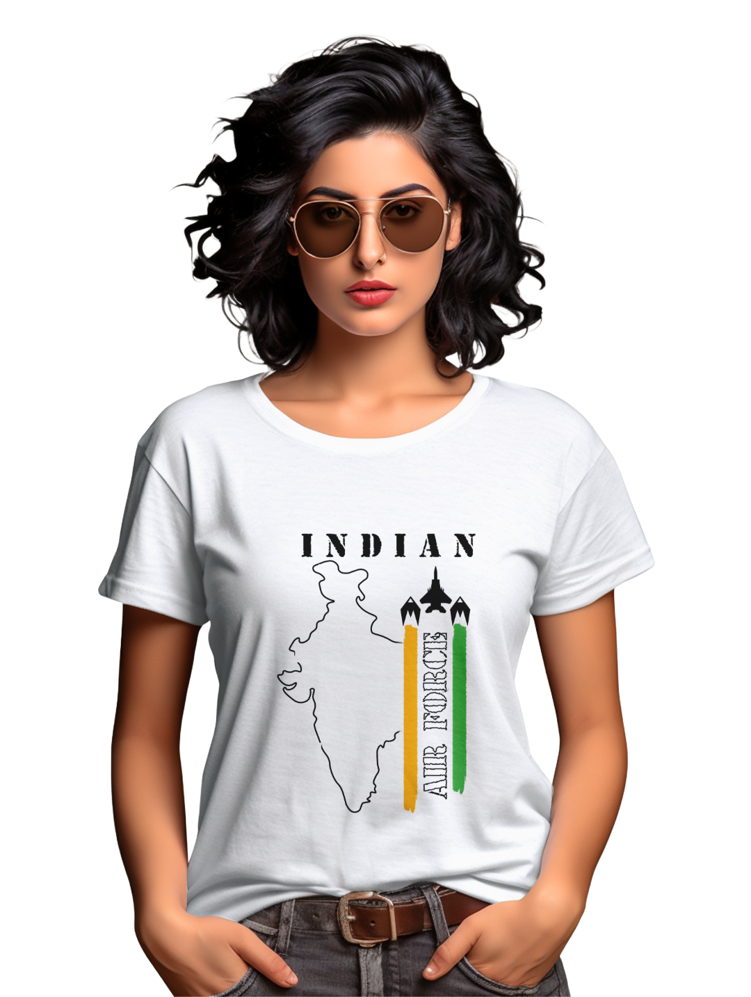 Womens Maverick of Indian Airforce T-shirt