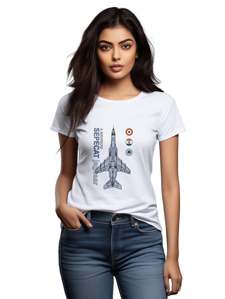 Womens Jaguar’s Valor – The IAF’s Fearless Glider T-shirt