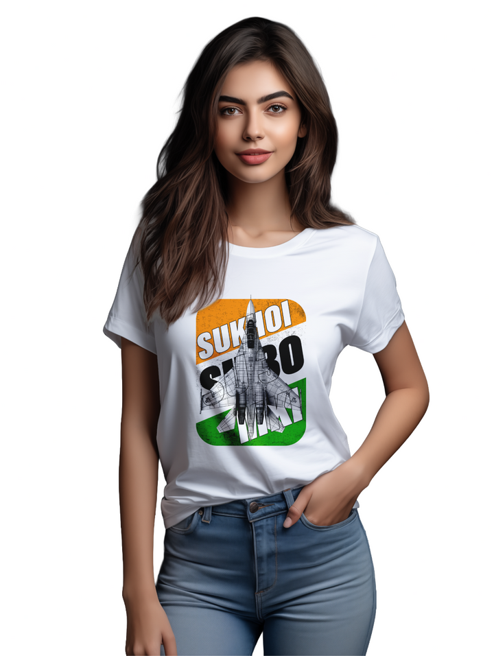 Womens Flight of the Brave – The Sukhoi Su-30MKI T-shirt