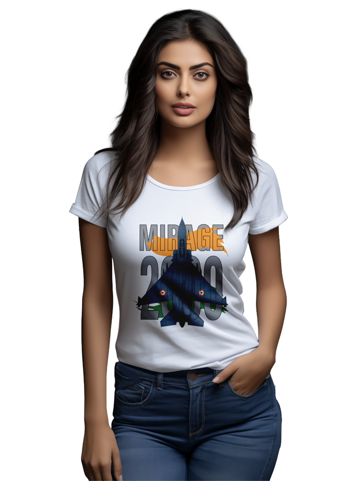 Womens Aerial Elegance – Mirage 2000’s Grace T-shirt