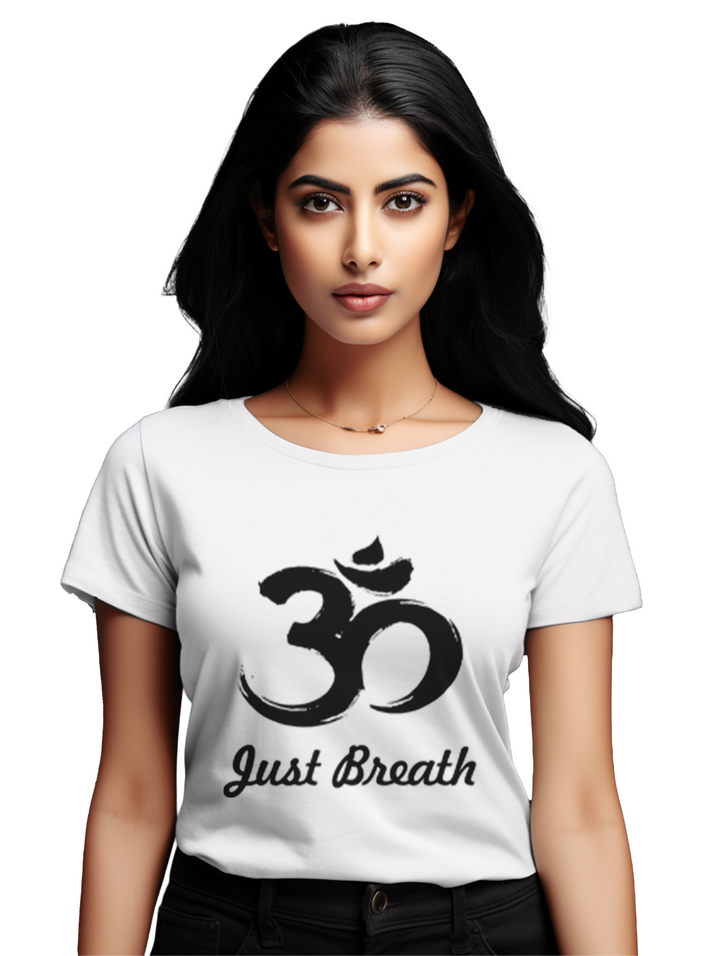 Women's Just Breath t-shirt