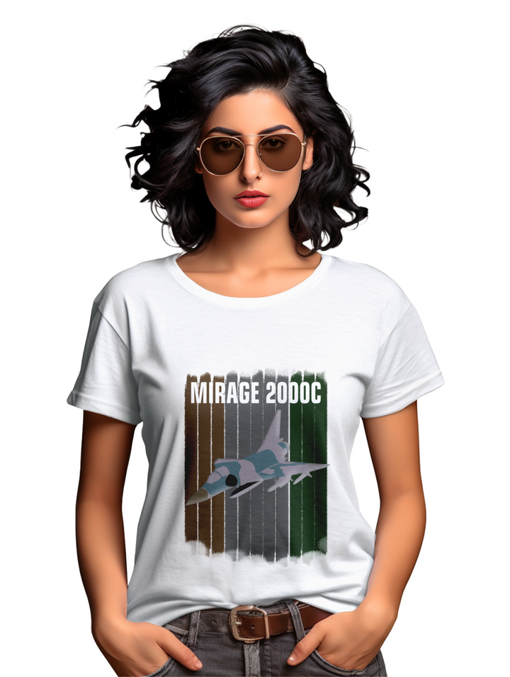 Women's Mirage 2000C Fighter jet T-shirt
