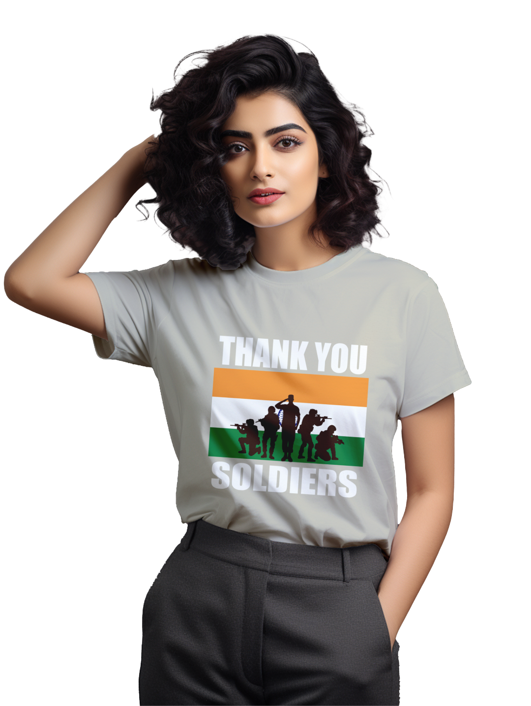 Women's Thank you Soldiers T-Shirt