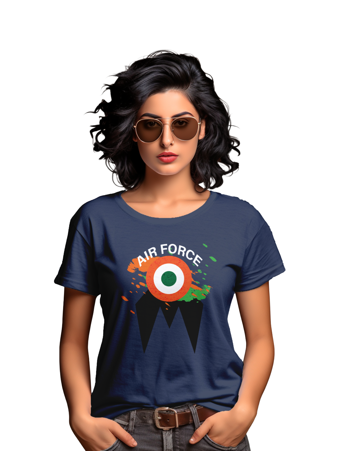 Women's indian airforce T-shirt