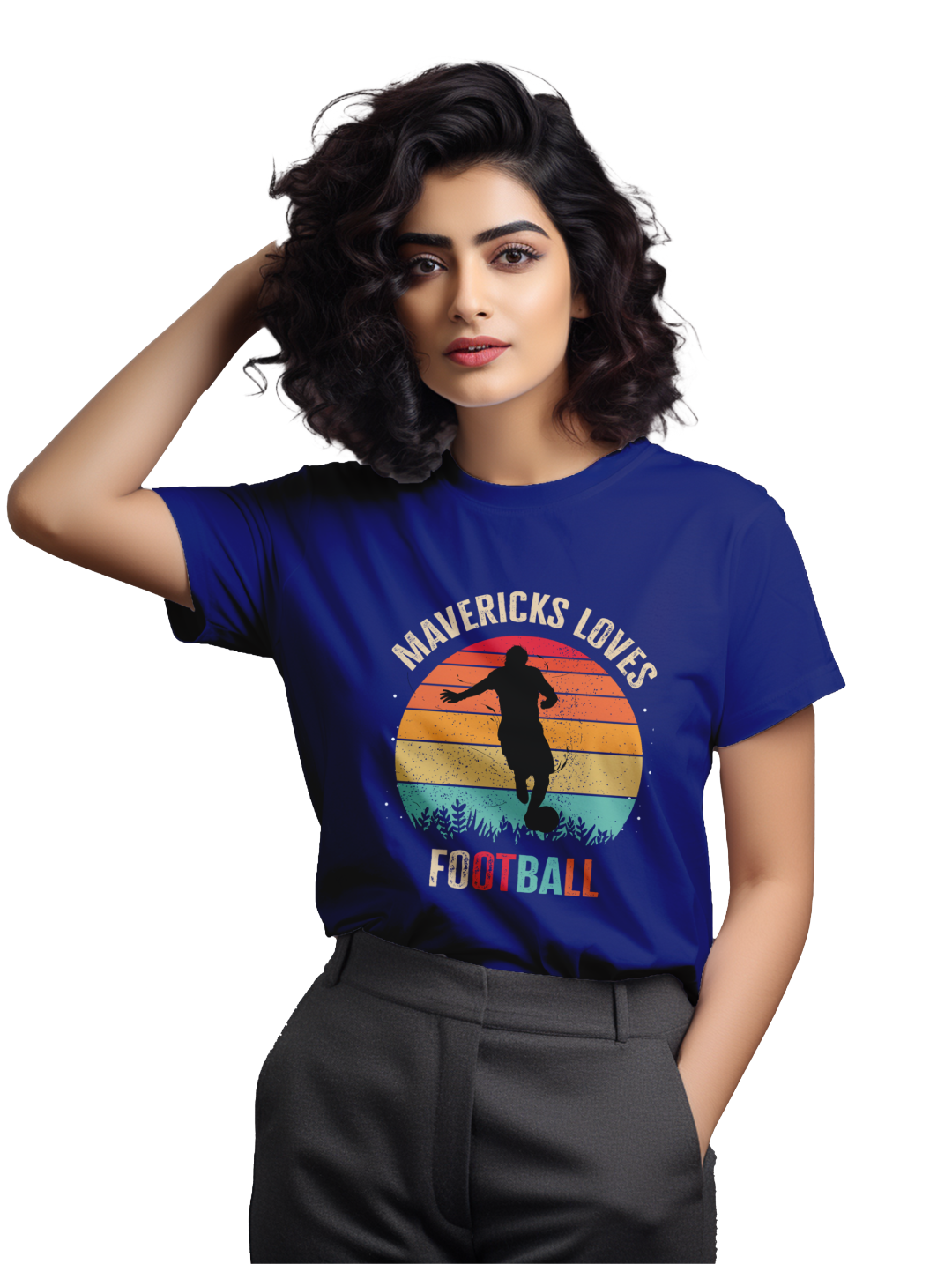 Women's Mavericks Loves Football