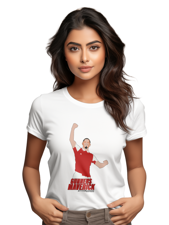 Women's Gunner's Center Back T-Shirt