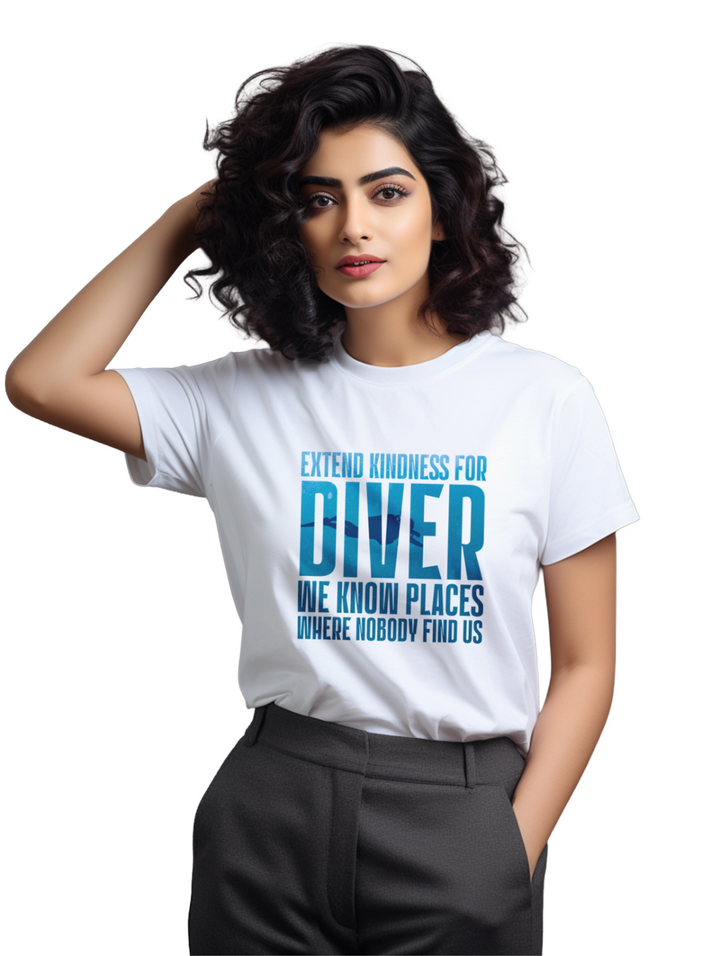 Women's Scuba Diver T-Shirt