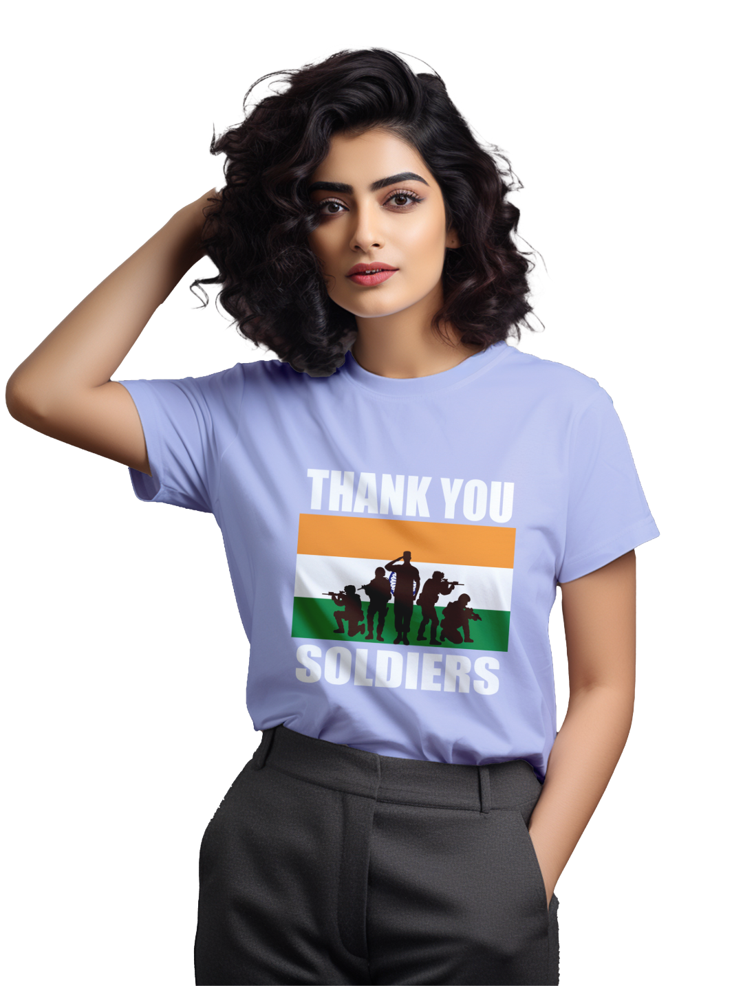 Women's Thank you Soldiers T-Shirt