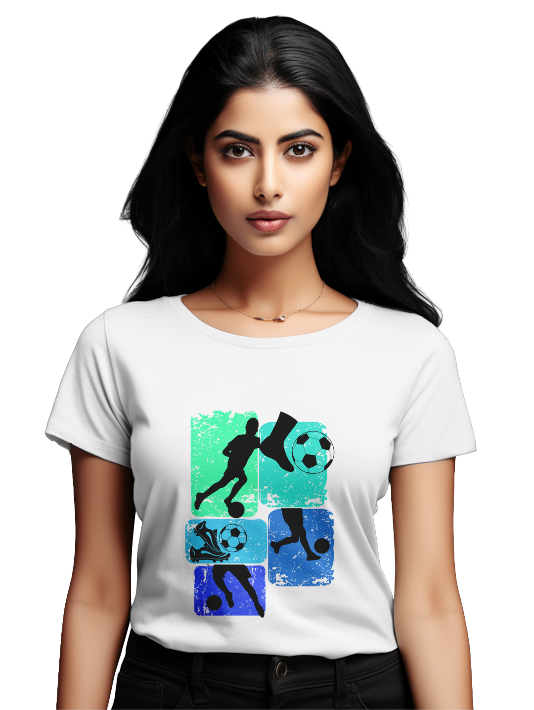 Women's Football T-Shirt